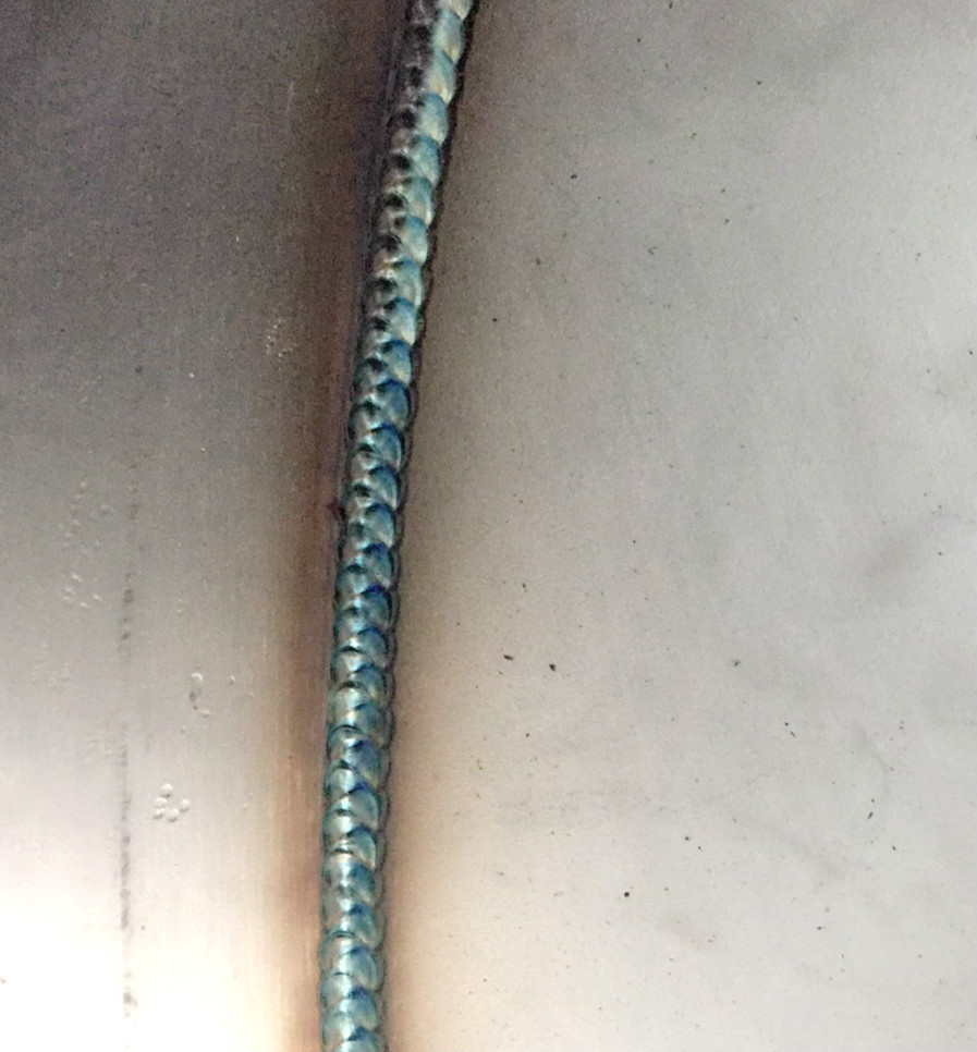 熔池连接的情况下,使用含si的气保焊丝可润湿焊缝并提高熔敷率